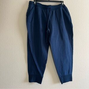 Athletic Works Navy Blue Joggers Size XXXL Women's with 2 Front Pockets